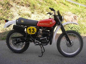 Ejemplo motocicleta 2 tiempos, la Montesa Enduro 360